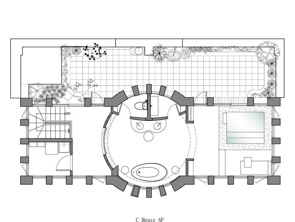 平层丨张清平设计作品—C House-17