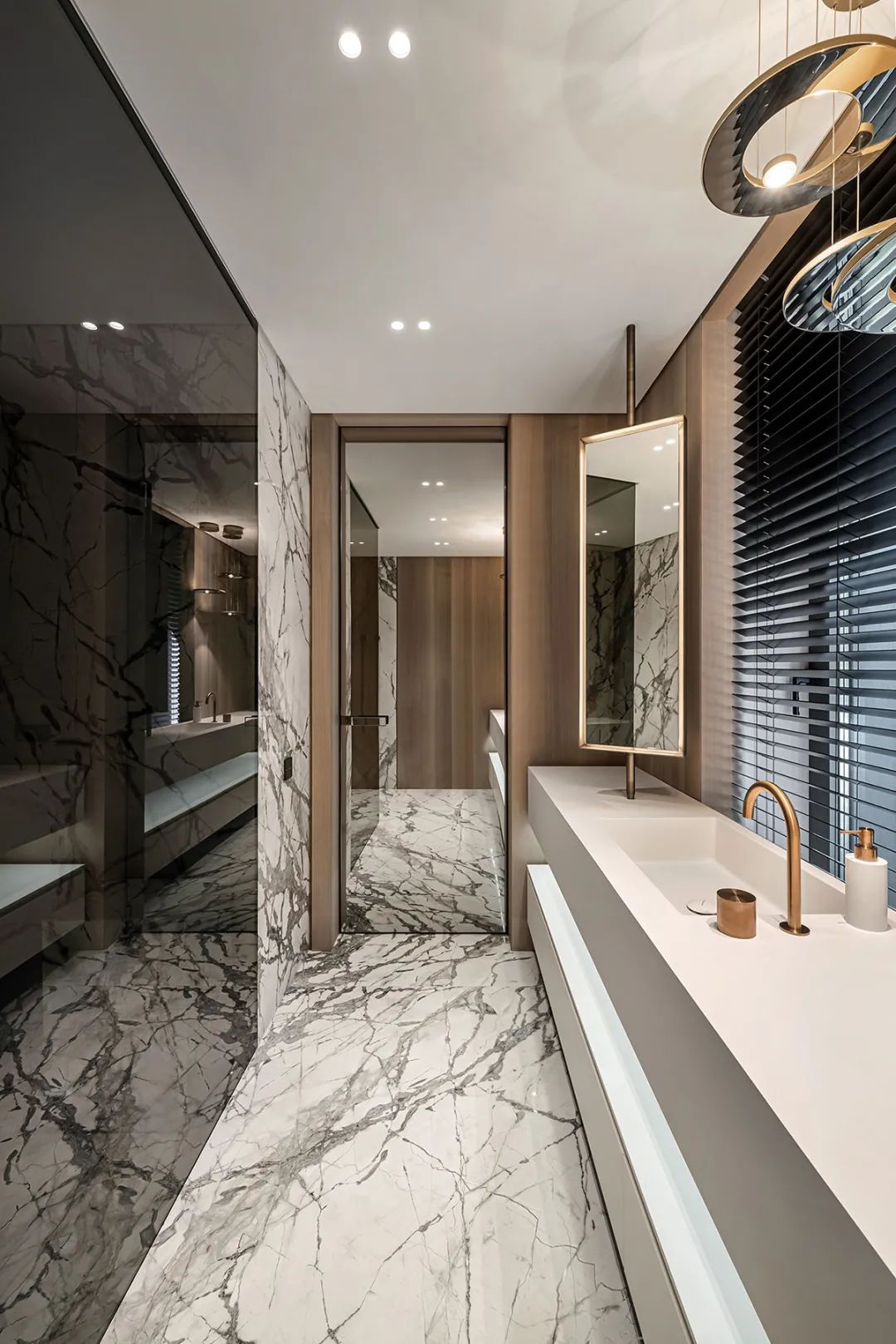 450㎡轻奢质感别墅丨YODEZEEN Architects-33