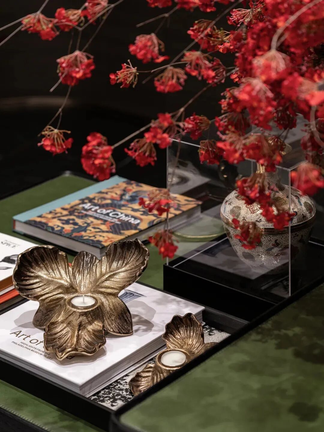 首发  800㎡海派风格浪漫主义销售中心丨共向设计-8