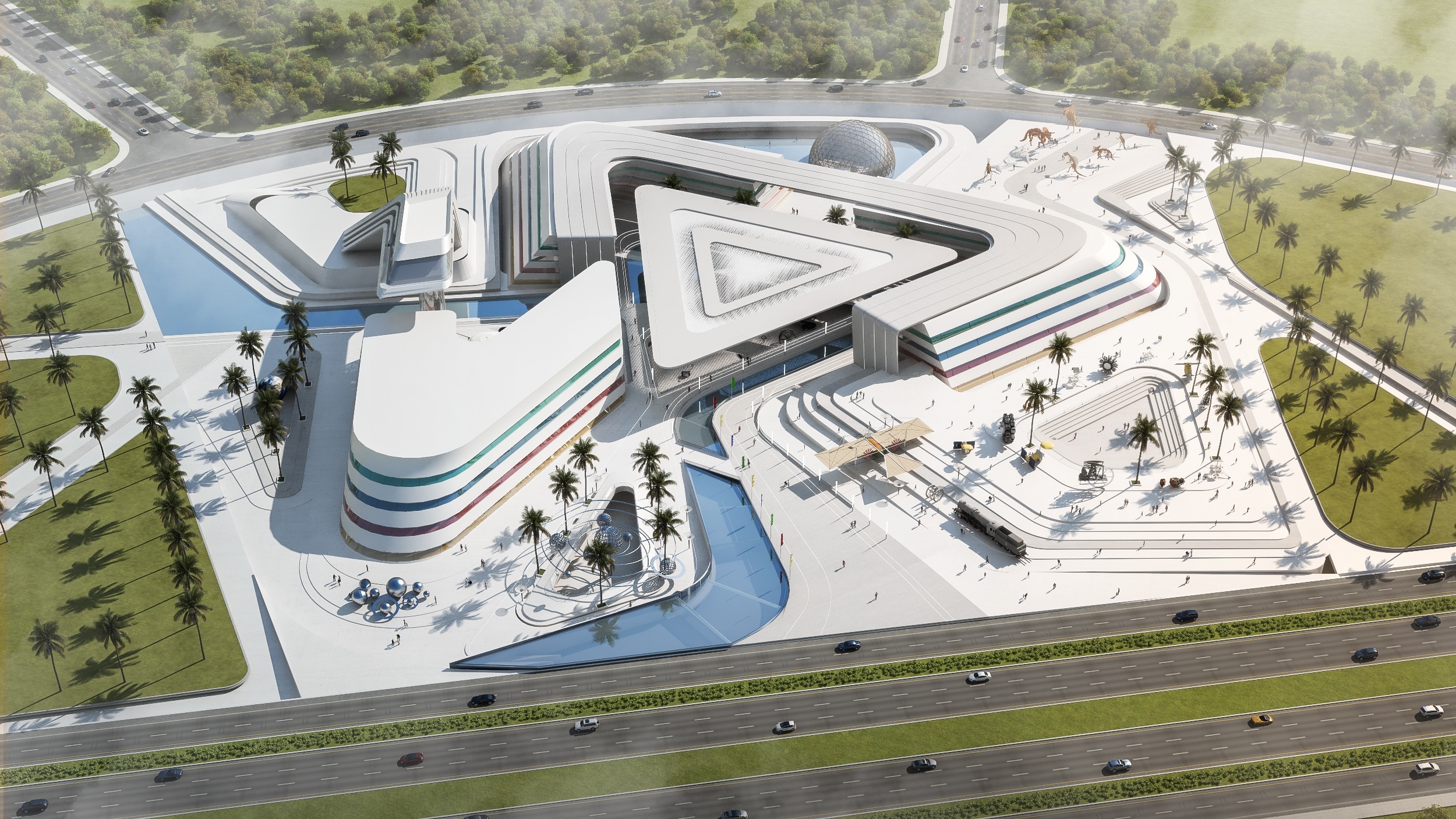 多功能综合体方案丨Sameh Morsi architecture-31