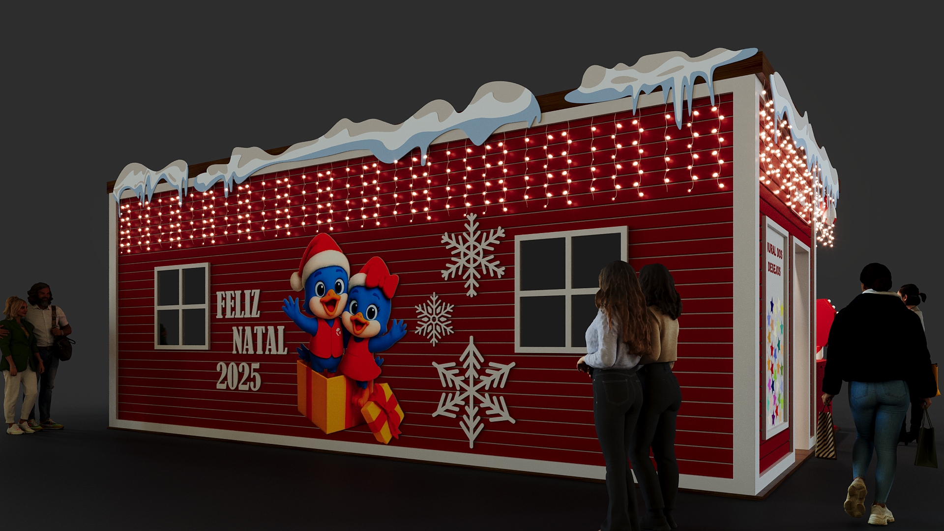 Andorinha Hiper Center | Ativação de Natal 2025-5