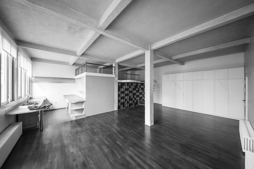 巴黎工业风公寓-49