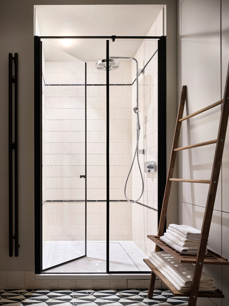 莫斯科家庭公寓设计(含独立卧室)丨俄罗斯莫斯科丨Анастасия Стенберг(阿纳斯塔西娅·斯滕贝格)-46