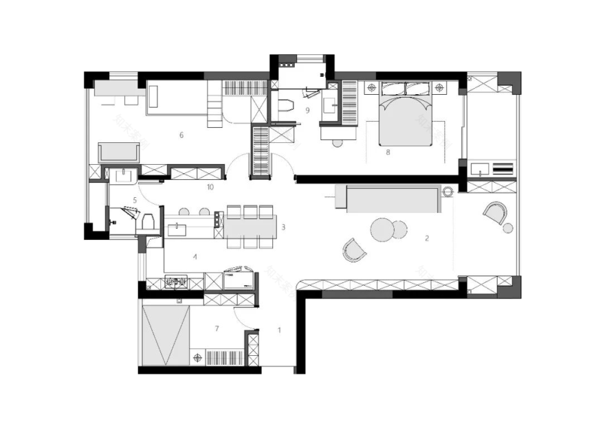 120㎡暖味居所丨中国丽水丨杦拾设计-40