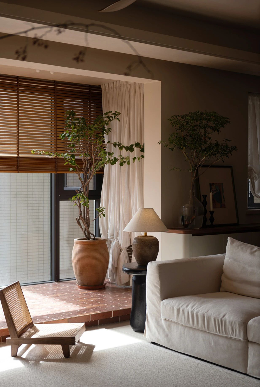 侘寂风私宅设计丨筑言设计,武汉三伏设计-7