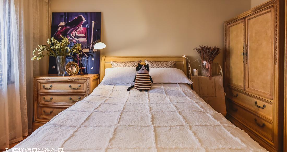 简约主义卧室设计，浪漫典雅的自然回归-9