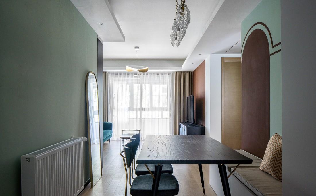 玩转色块魔法,悦颜平层空间设计-14