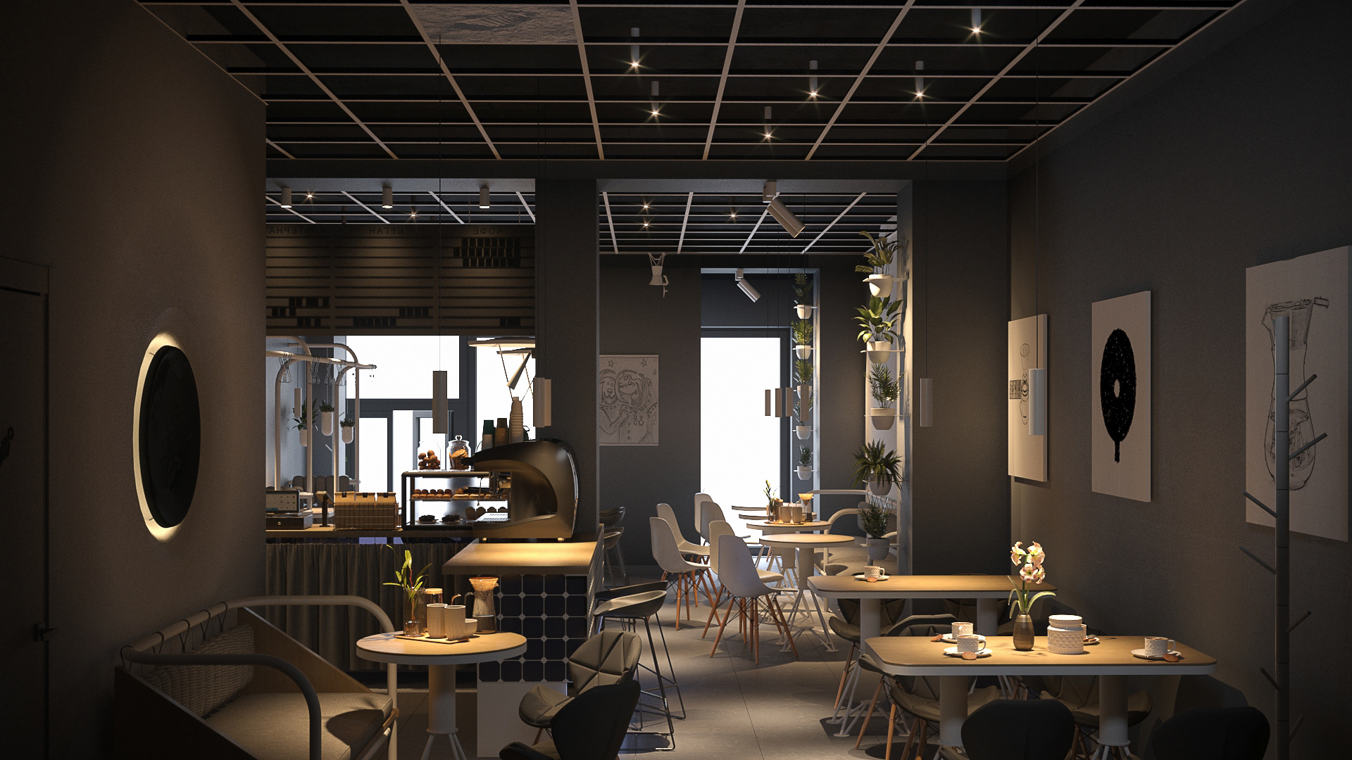 别尔卡和斯特列尔卡咖啡吧-6