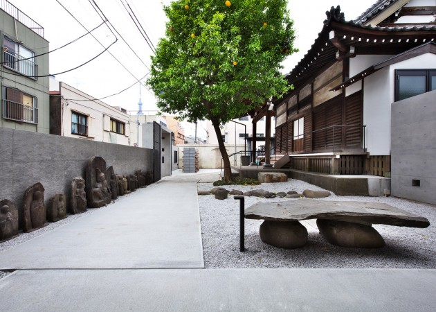 东京市中心佛教寺庙新混凝土建筑改造丨日本东京丨Satoru Hirota Architects-23