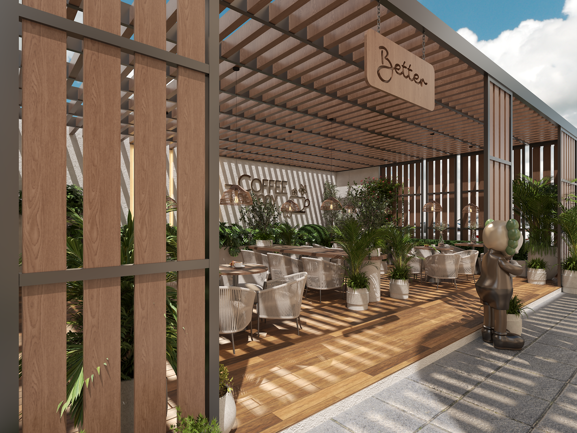 Outdoor Coffe shop-4