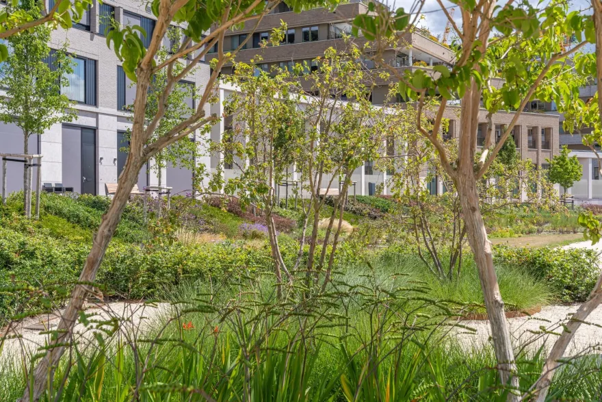 Plantsoen Hof van Boedapest 公园丨荷兰-20