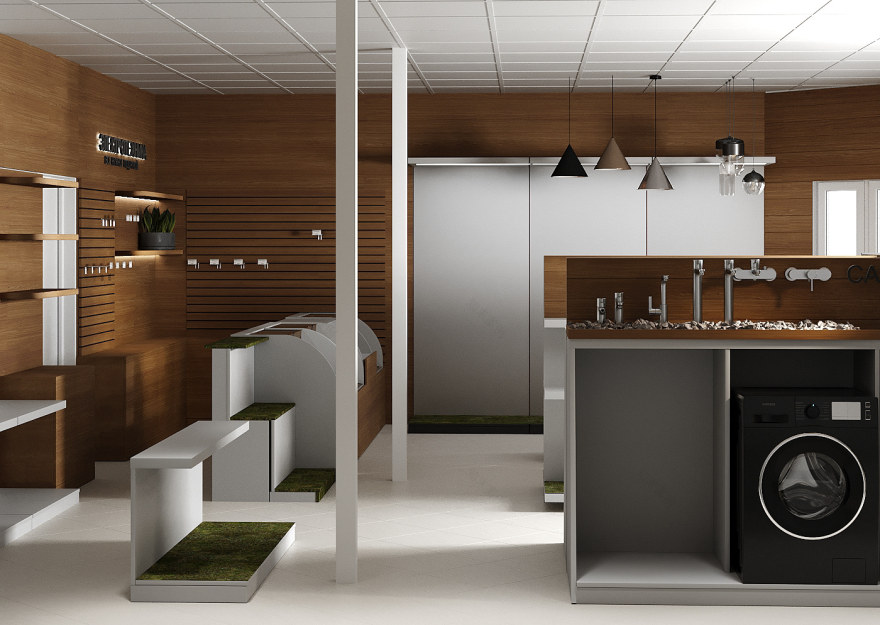 卢班电气商店室内设计丨白俄罗斯-27