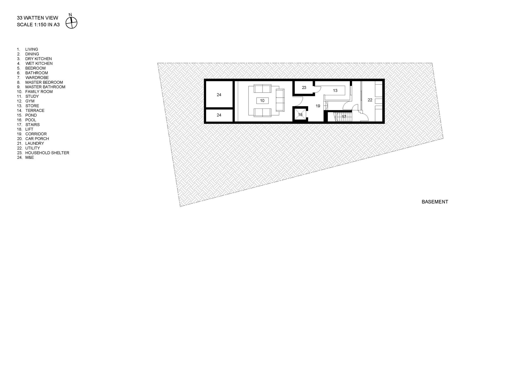 外部在房子里丨新加坡丨HYLA Architects-30
