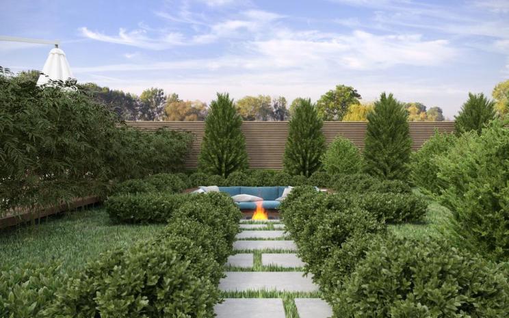 乌克兰基辅亚洲风住宅——和谐自然的人居环境-35