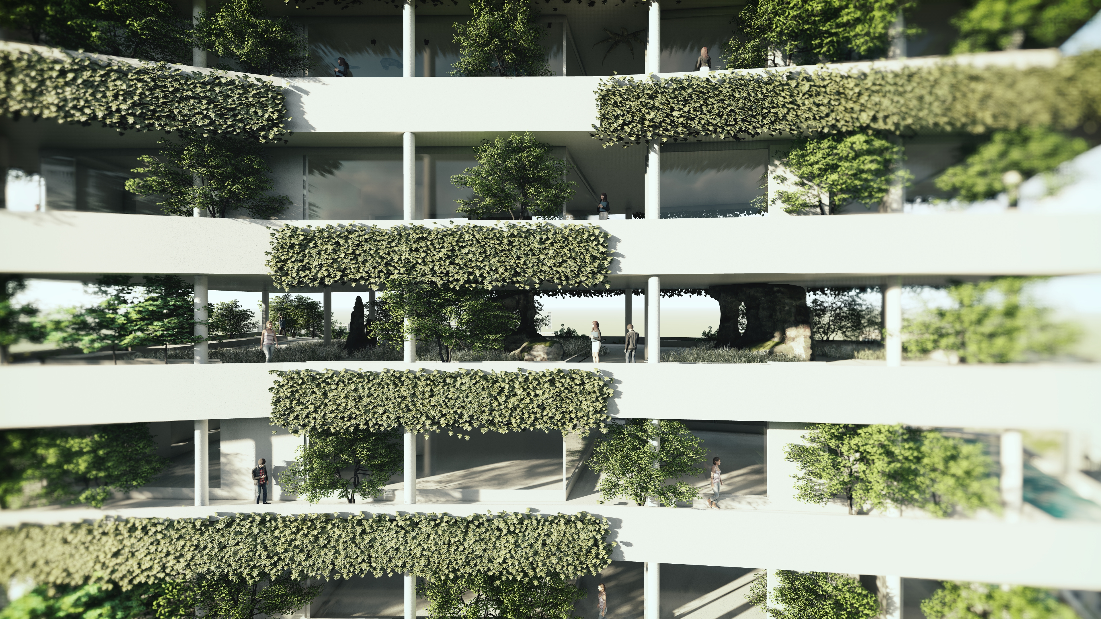 达尔班德绿色大厦丨伊朗德黑兰丨Padideh Kohan Boom-37