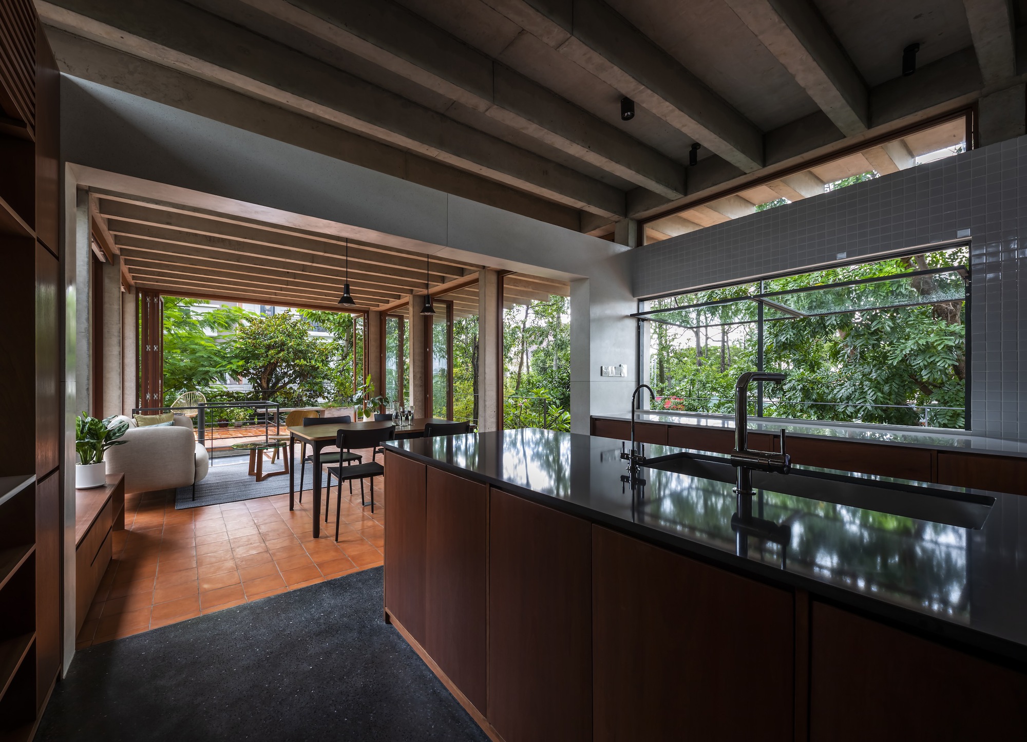 Thu Duc 漂浮住宅丨越南胡志明市丨Sanuki Daisuke architects-45