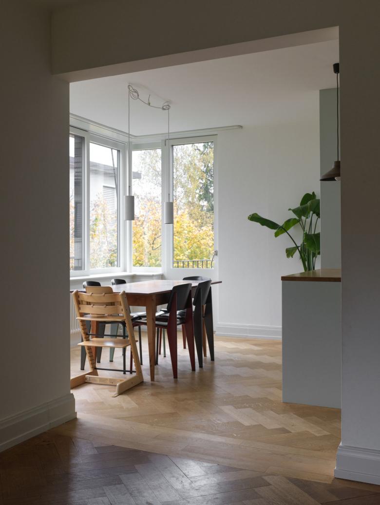 EFH 莫尔利大街丨瑞士苏黎世丨Leuthold von Meiss Architekten-12