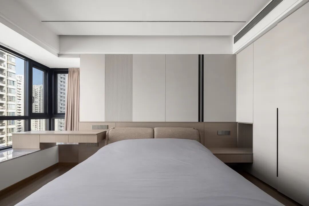 150㎡意式极简风大平层，简简单单的婚房，却越住越爱！-134