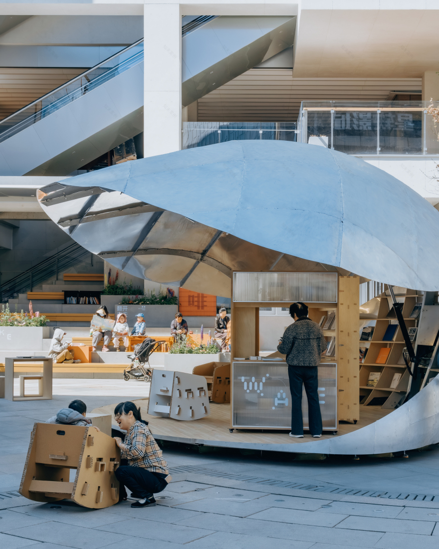 Shell Book Pavilion / LUO studio-20