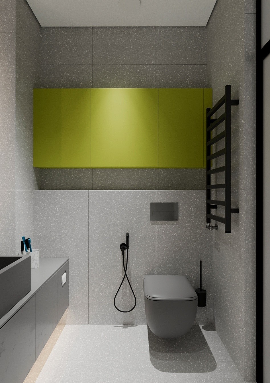 100㎡简约风湛蓝住宅设计 超精致！ | 疯狂爱设计-17