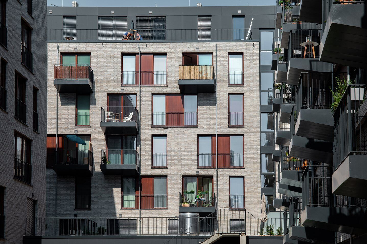 柏林市中心的绿色住宅丨德国柏林丨Gnädinger Architects-41