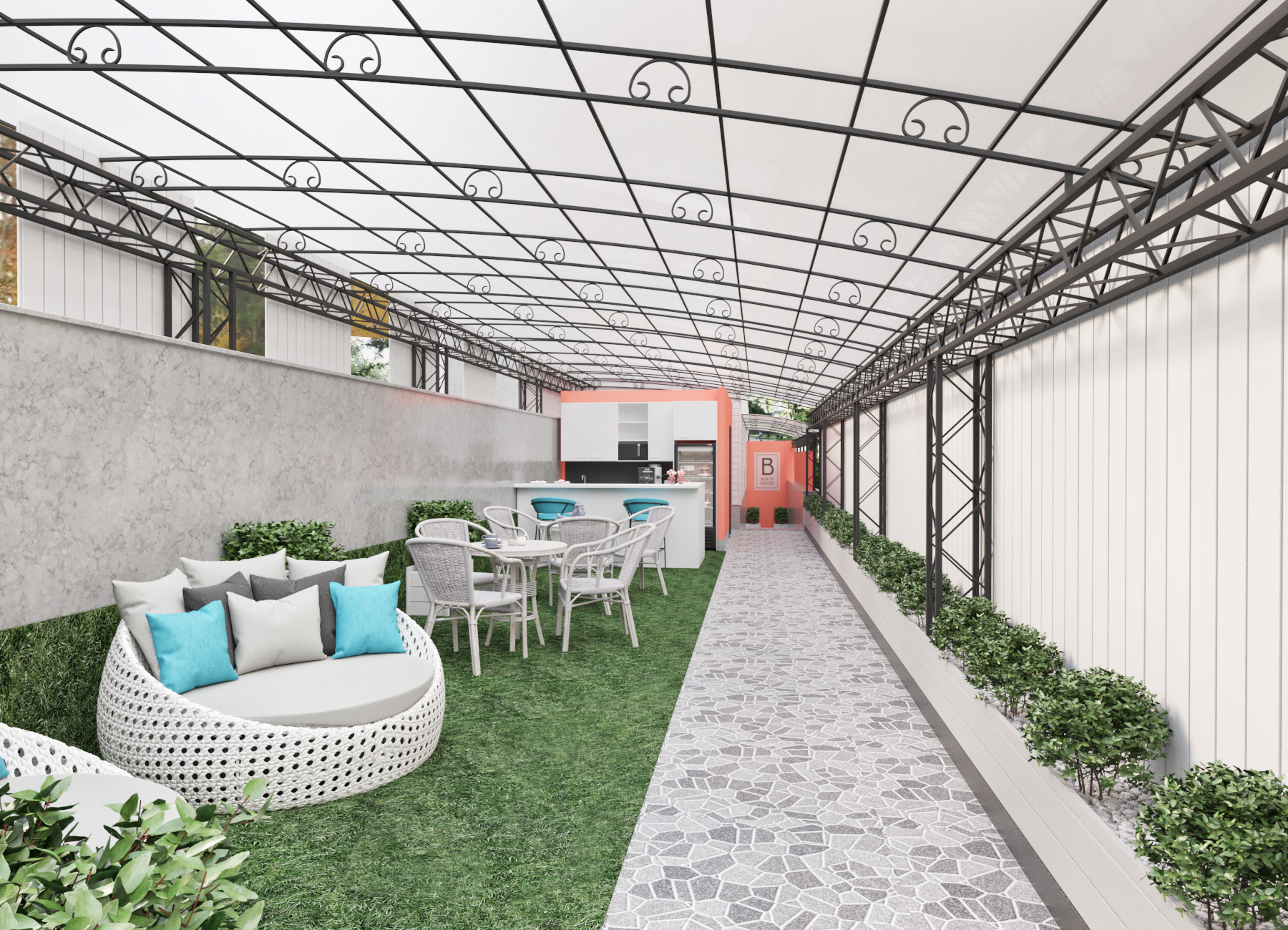 Interior design of a beauty salon BEAUTY MOOD-4