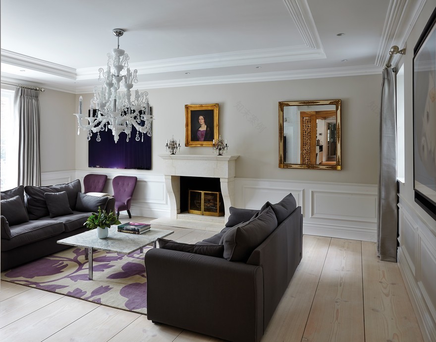 伦敦郊区的新英格兰风格家园-7