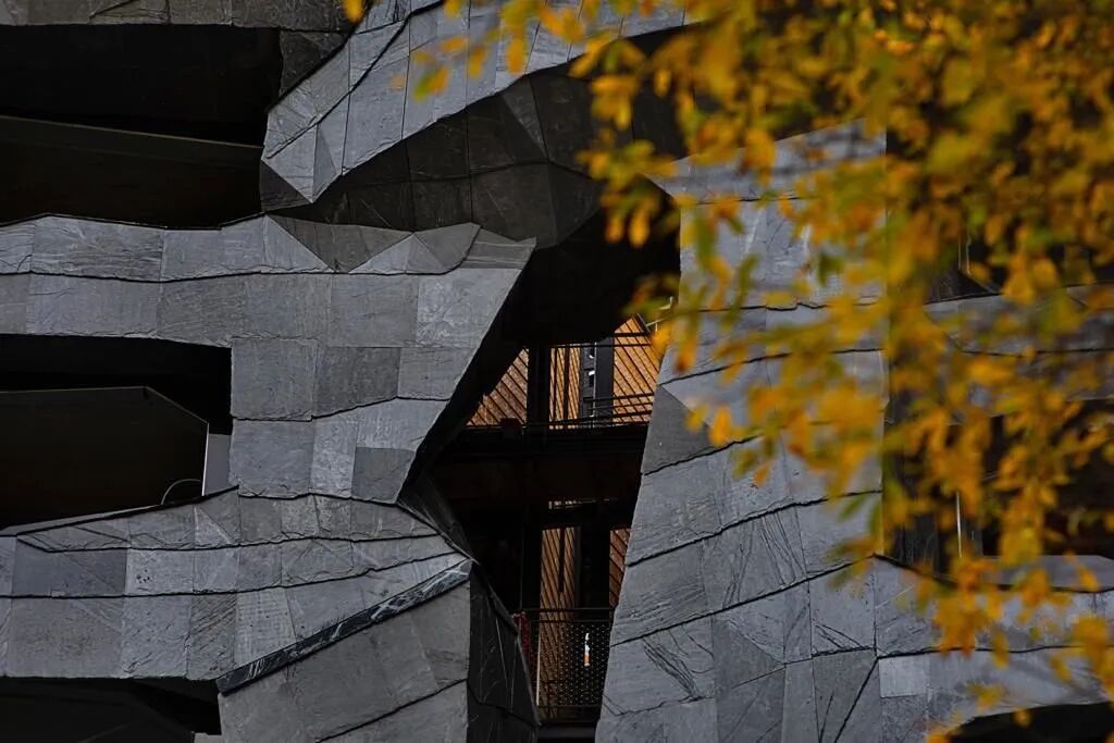 让·努维尔新作|岩石与森林之诗，22000块石材拼贴的豪宅-5