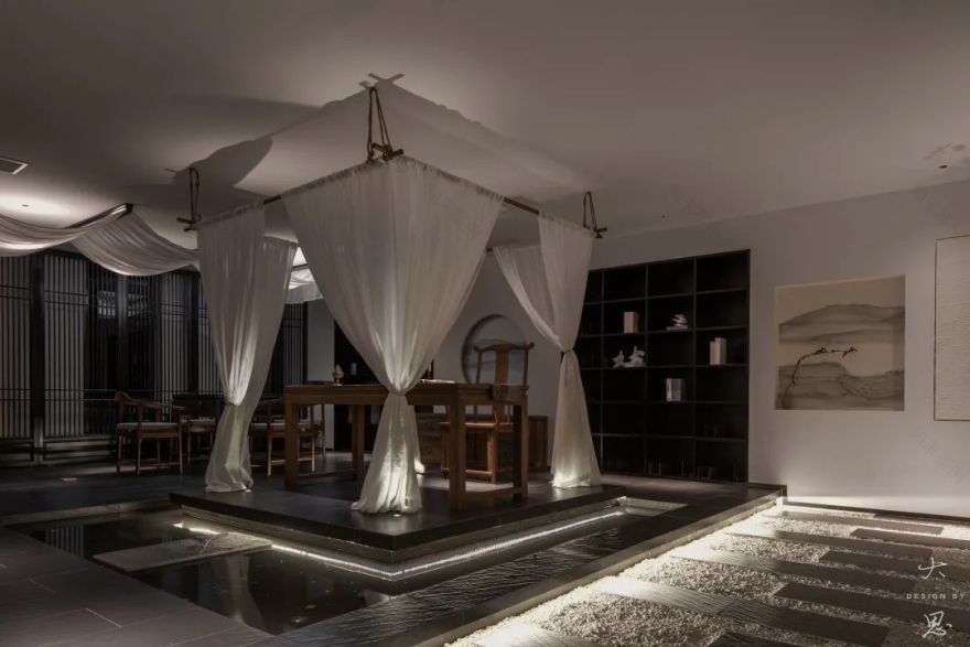 武汉茶室设计 | 传统与现代的完美融合-42