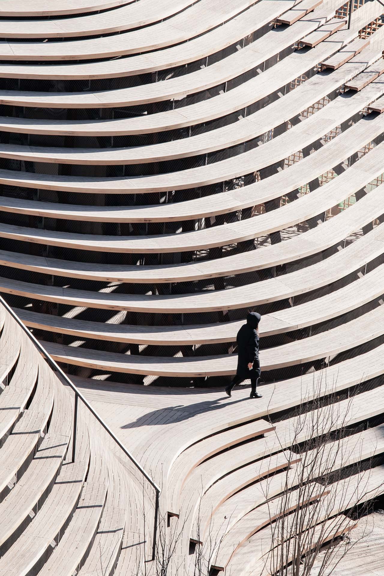 竹之山丘 · 天津智慧山山丘广场丨中国天津丨原地建筑-32