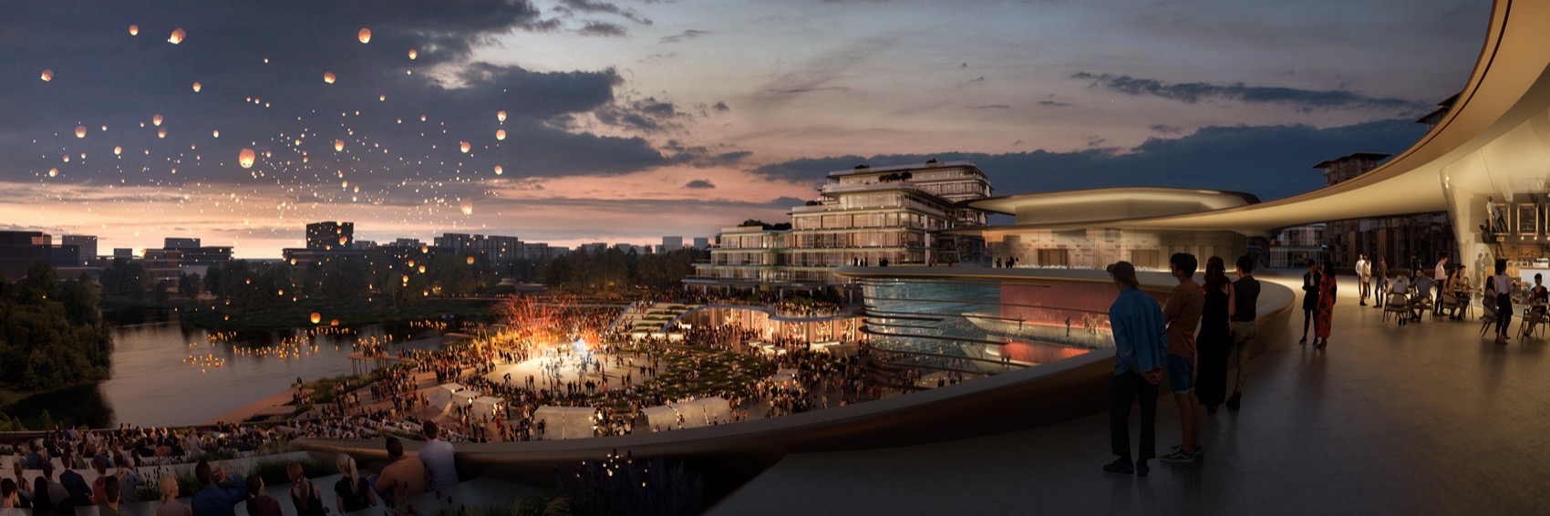 西岑科创中心设计方案，上海 / Foster + Partners-13