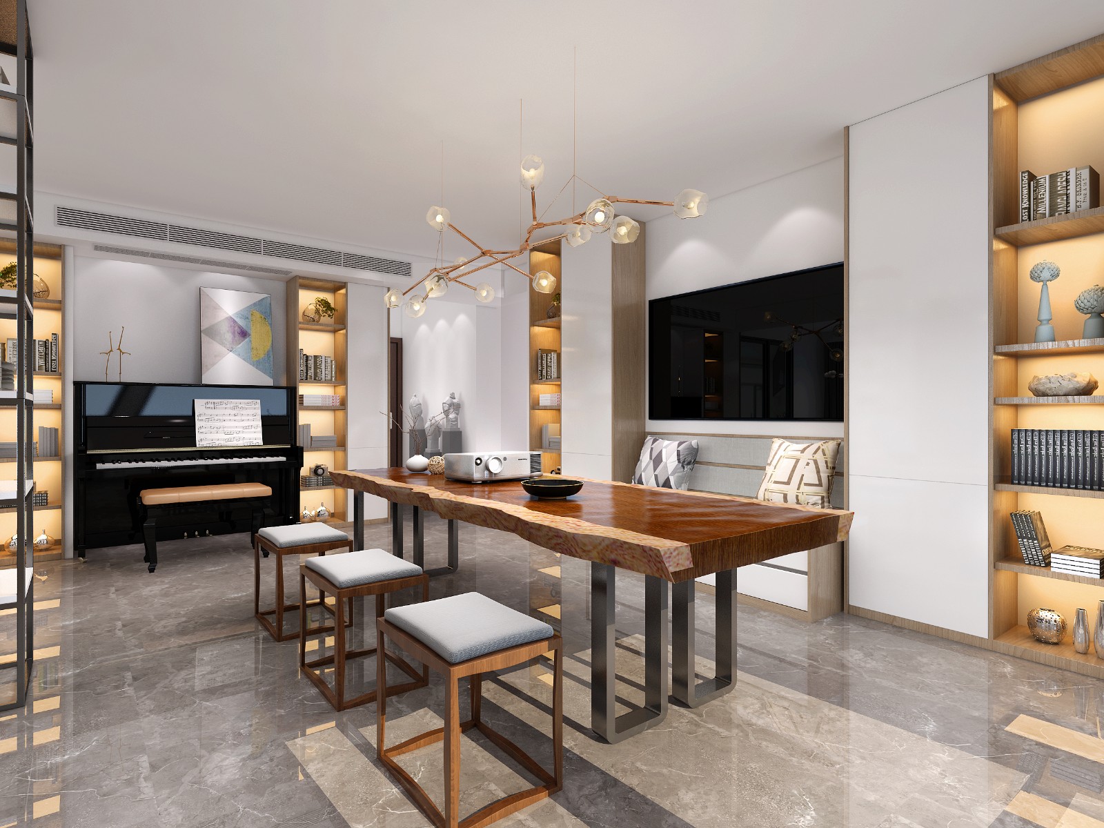 极简北欧风住宅-3