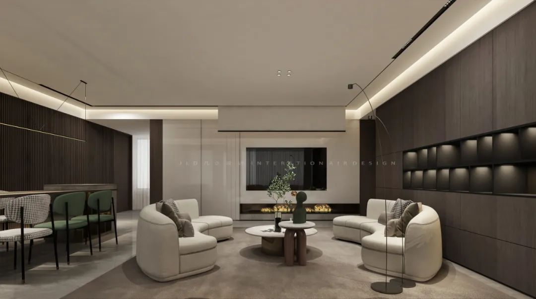 米色内饰欧式装修丨中国漳州丨JLD 设计-3