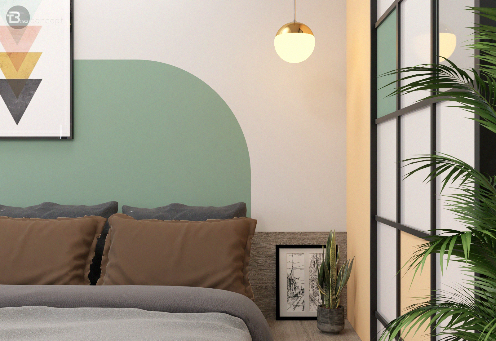 COLOR BLOCK MINI APARTMENT-7