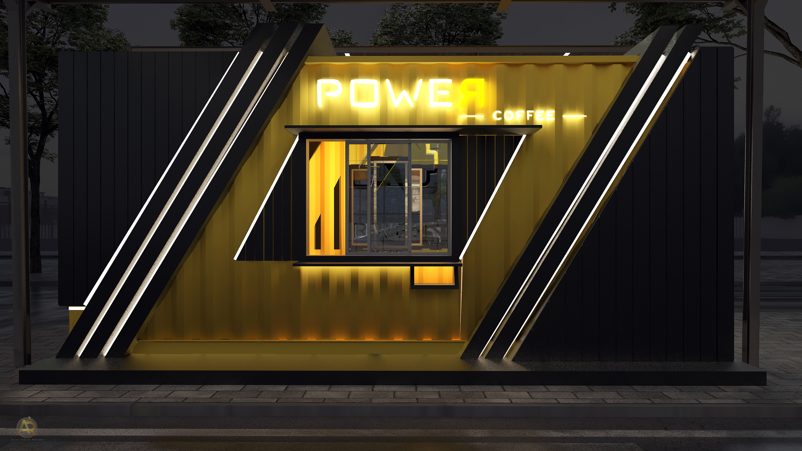 动力免下车咖啡店丨Saudi Arabia丨Amira Raslan-7