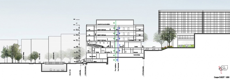 Pargade Architectes 打造法国 Kremlin-Bicêtre 医学院大楼扩建，实现卓越研究与教育中心-59