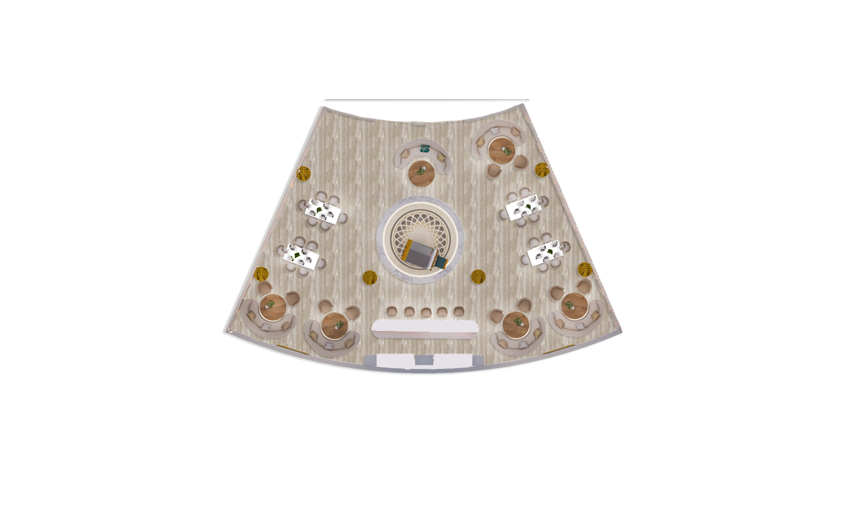 pharaonic style hotel restaurant-3