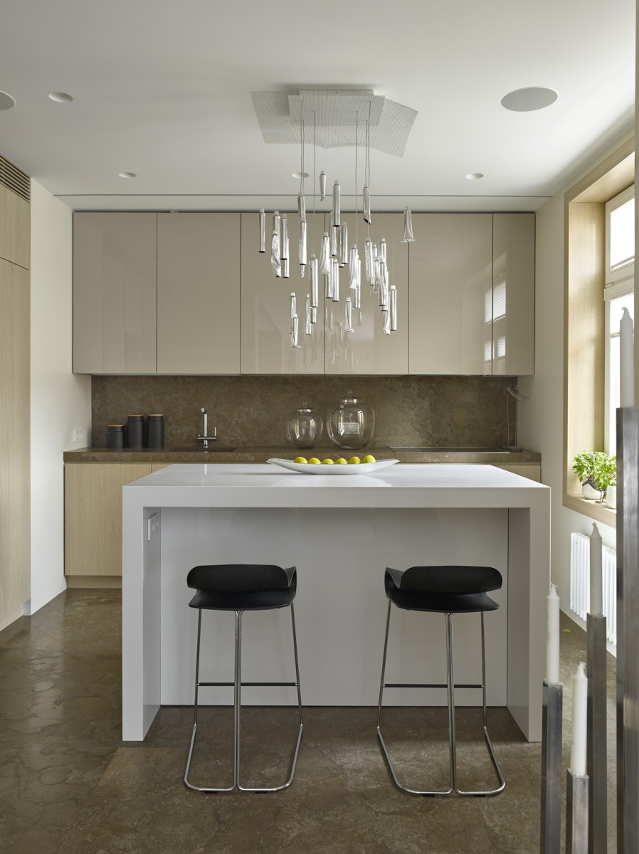 The interior of the apartment is 170 m  in residential complex Dominanta Alexandra Fedorova-22