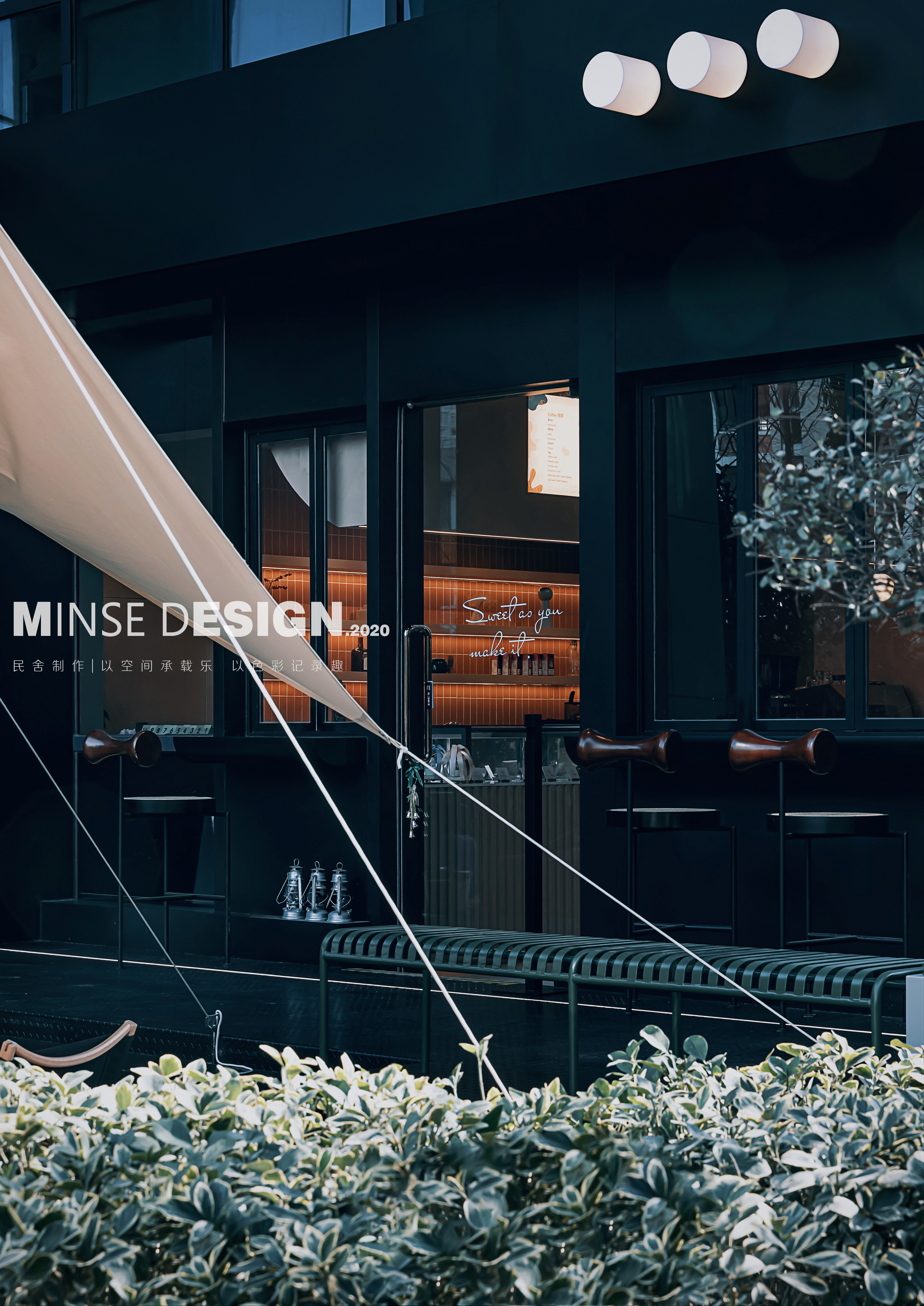 杭州民舍打造户外美学奶茶店丨中国杭州丨杭州民舍制作室内设计工作室-15