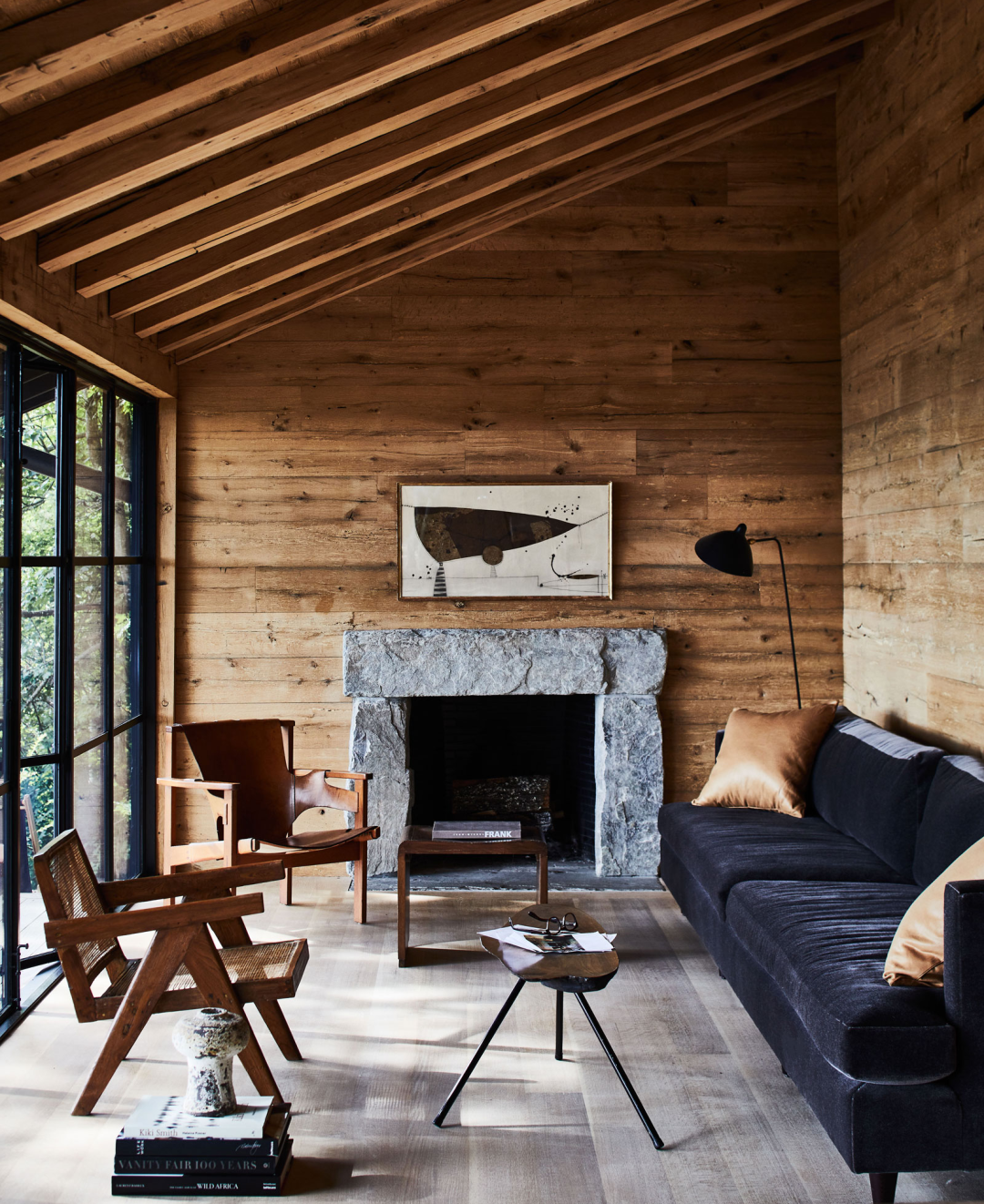 Betsy’s Cabin 私人木制小屋丨美国北卡罗来纳丨Paul Bates Architects-18