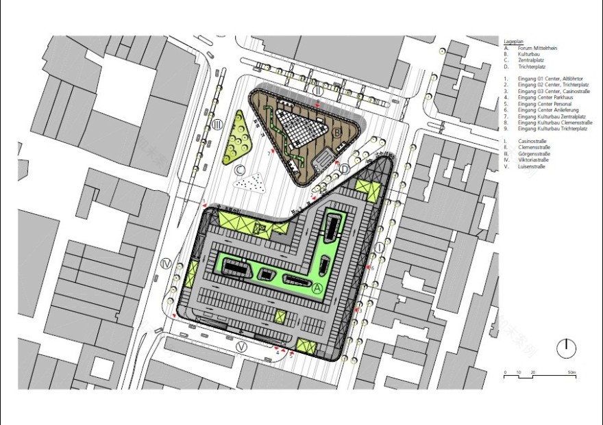 德国科布伦茨“Kulturbau 和 Mall”项目丨Benthem Crouwel Architects-22