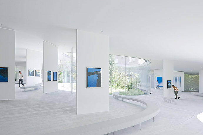 轻井泽千住博美術館丨日本丨西泽立卫-44