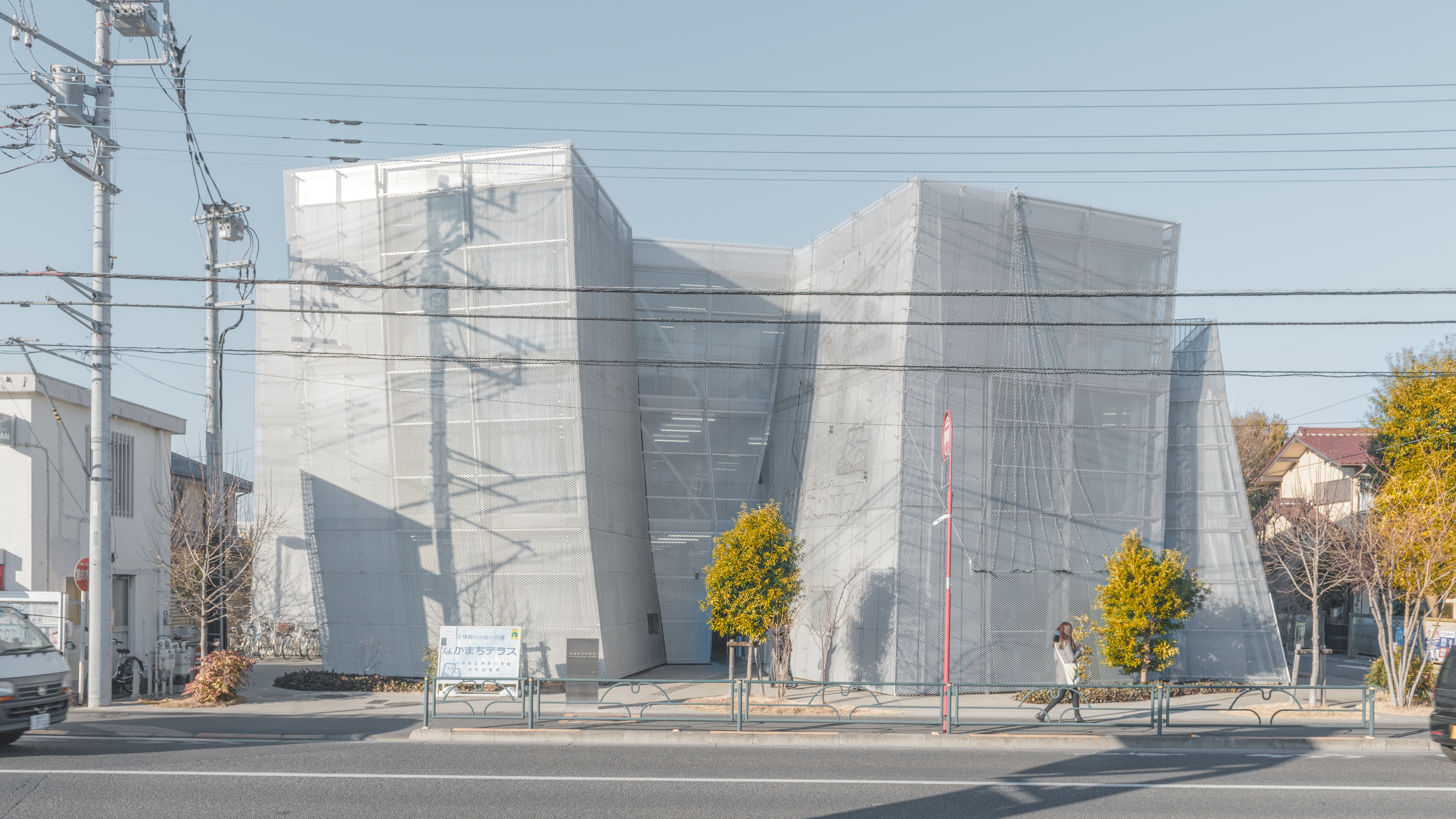 小平市立仲町公民館，仲町圖書館丨日本丨妹島和世＋西沢立衛SANAA-1