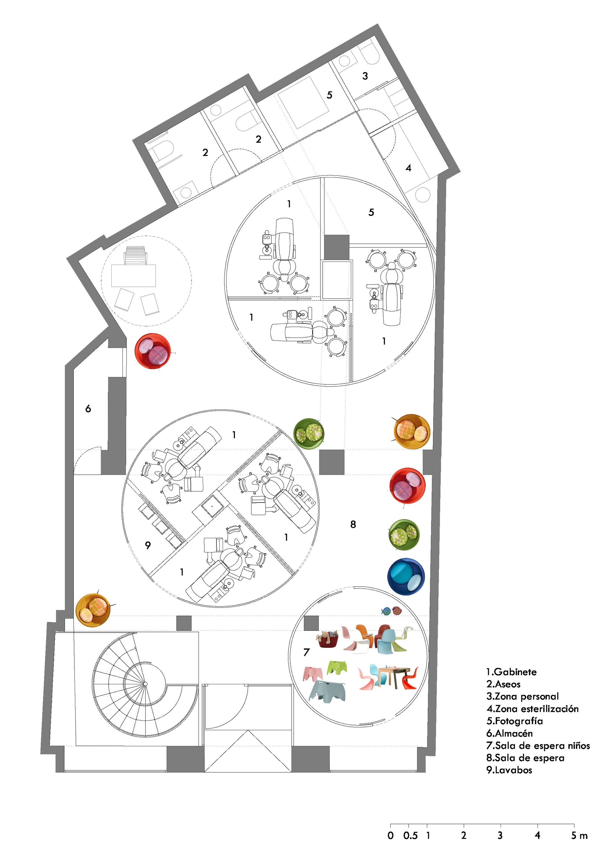 Burbujas Children’s Dental Clinic / José Manuel Martínez Rodríguez-16