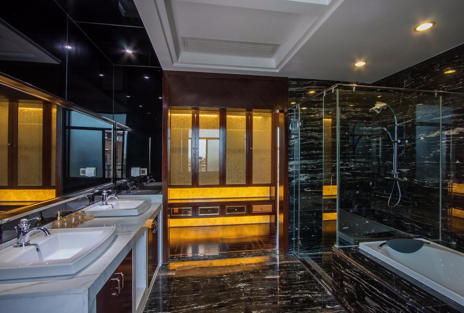 茂名双城温泉首府别墅 新古典风格样板房设计-10