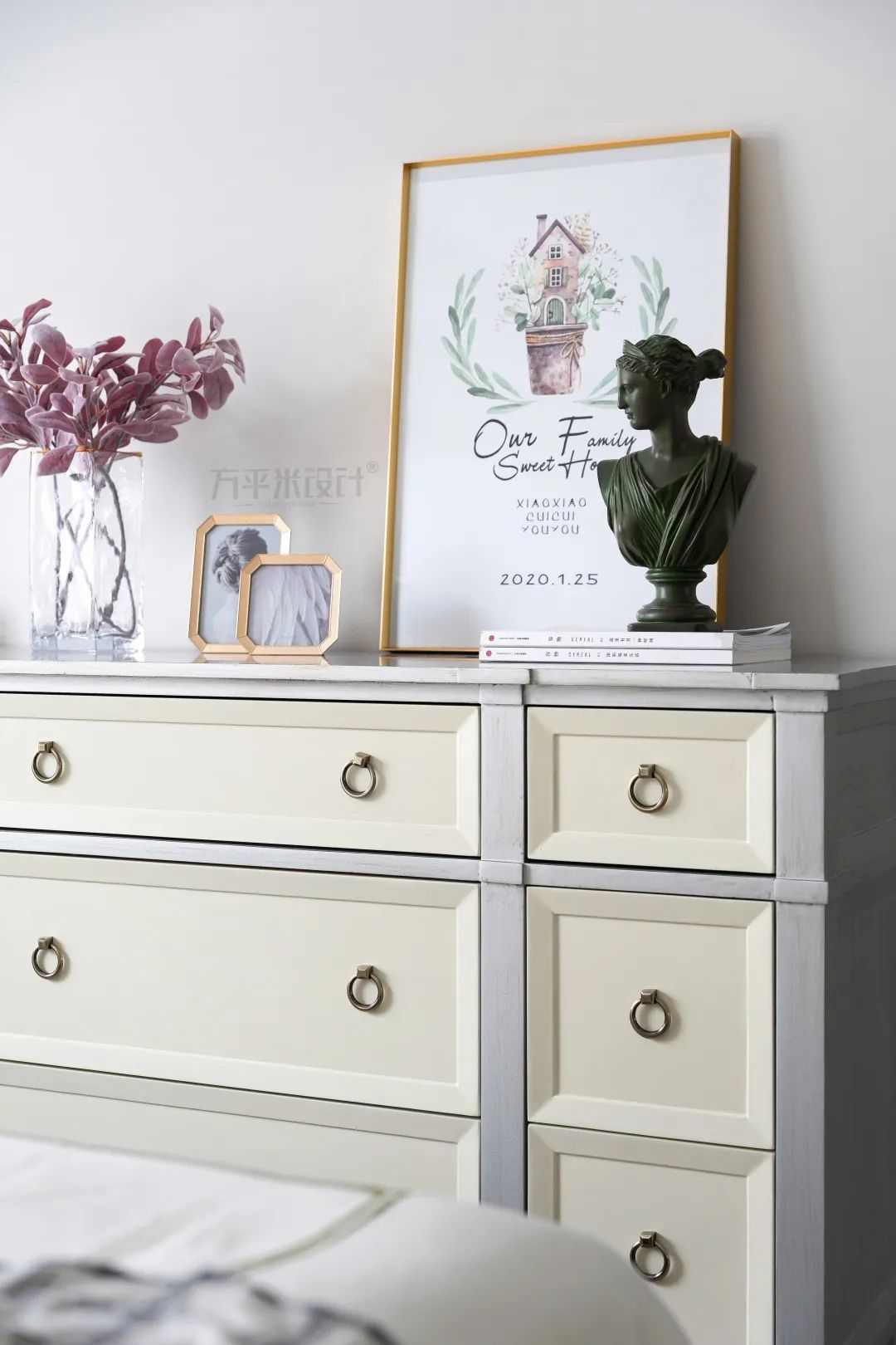 金福苑 82㎡美式混搭,复古与轻奢的完美融合-65