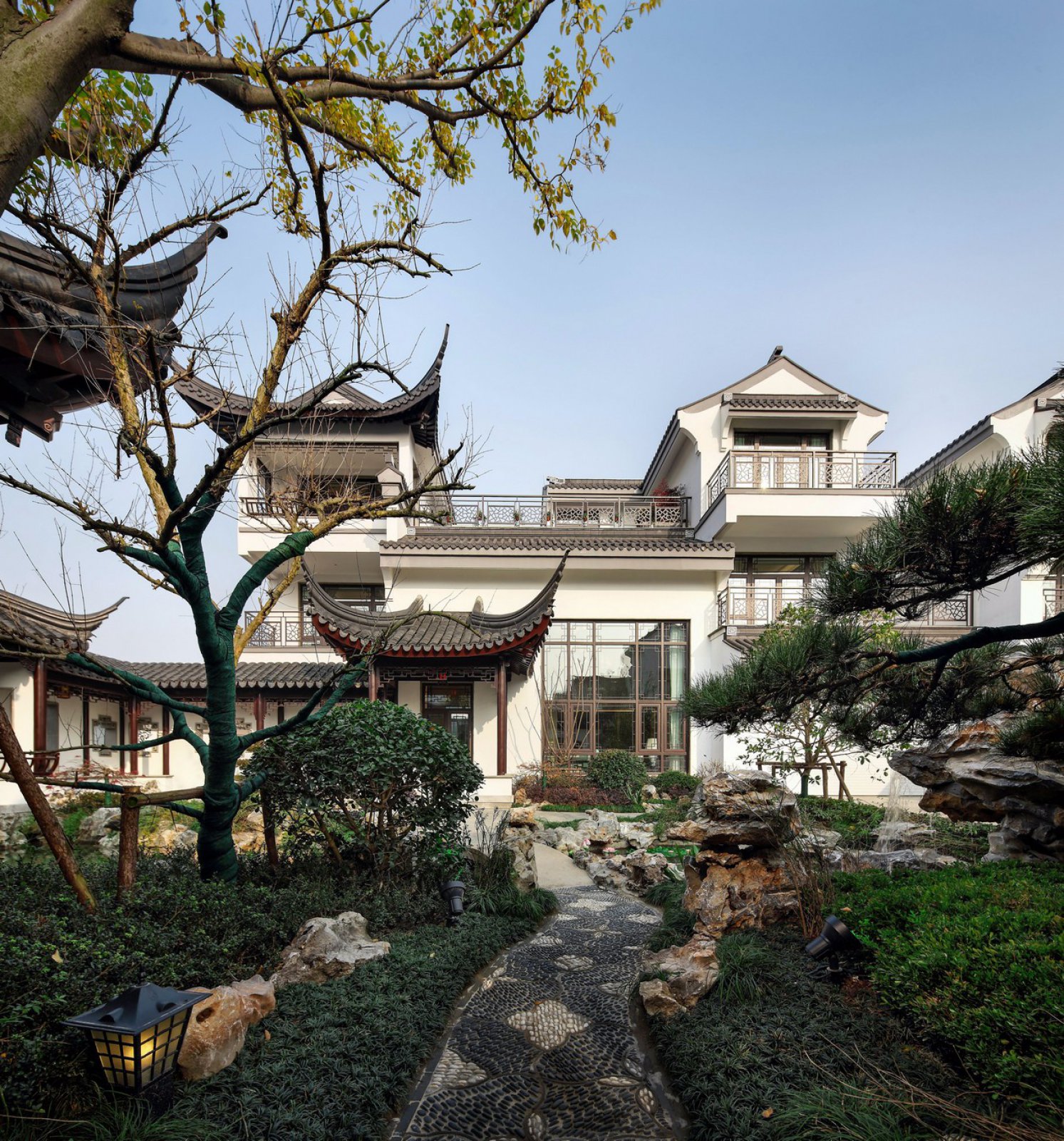 南通九里兰亭别墅·掬翠园  奕尚空间设计-3