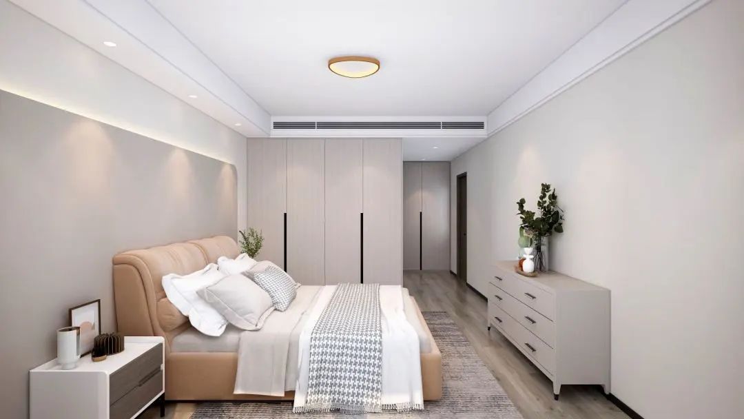 128㎡现代简约风，书房+客餐厅一体化，与时光温柔相处！-44