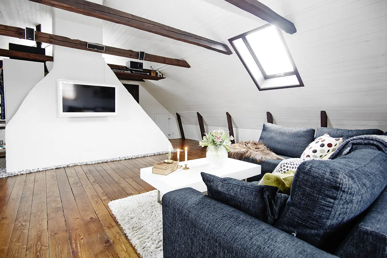 巧妙打造空间 | 复式阁楼公寓设计-2