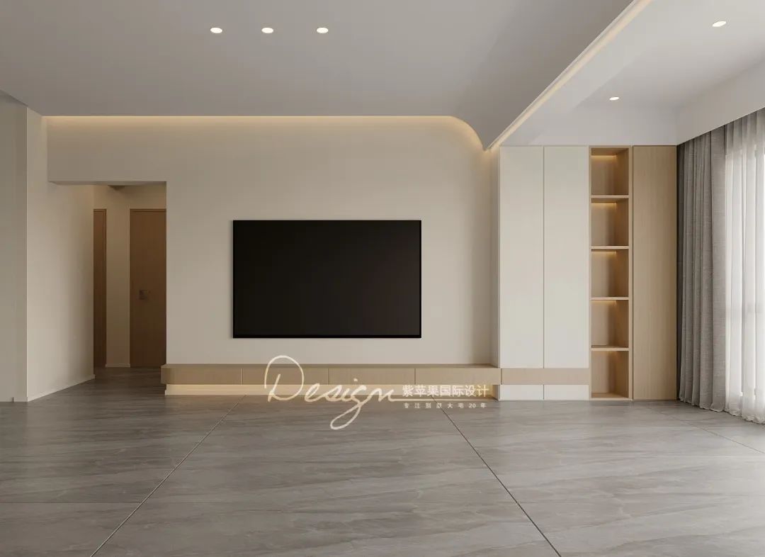 奶油色的温柔 · 打造治愈系的家居空间丨紫苹果装饰-58